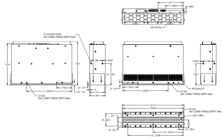 Excelitas AC9150-395 OmniCure LED UV Fiber Curing System 13