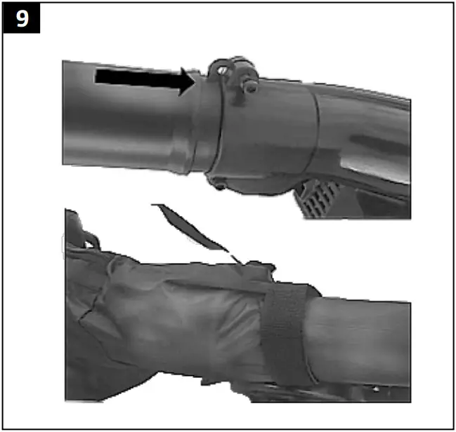 MEEC TOOLS 021332 Petrol Driven Leaf Blower - Describtion 9