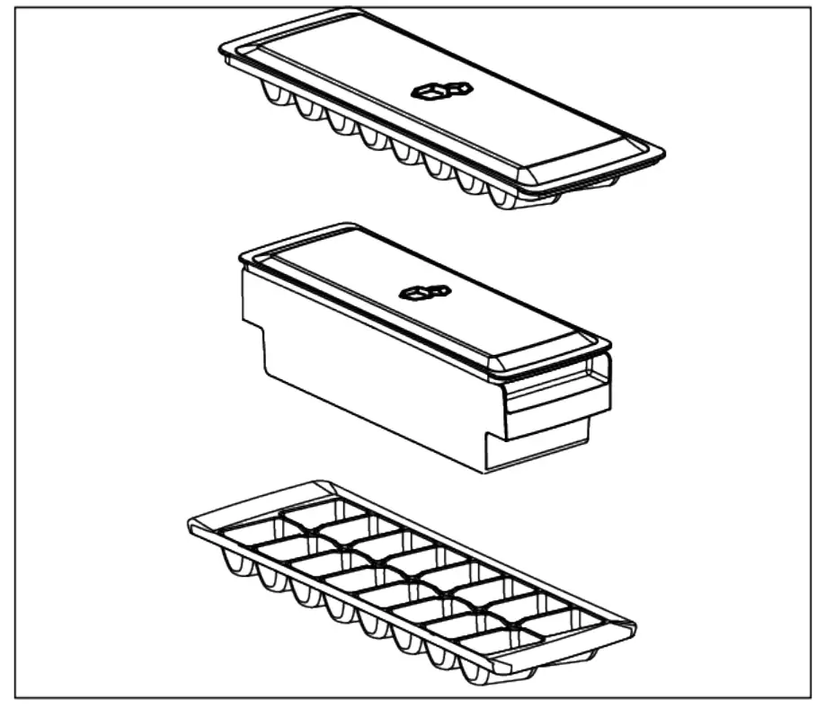 Using the ice bucket 