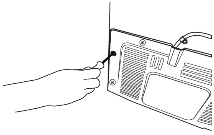 Attaching the plastic wedges