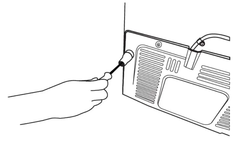 Attaching the plastic wedges