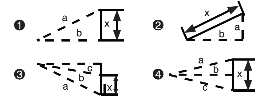 GAZELLE G9504 Red Laser Distance Meter 100m 3