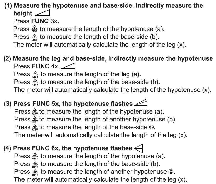 GAZELLE G9504 Red Laser Distance Meter 100m 5