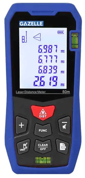 GAZELLE G9504 Red Laser Distance Meter 100m
