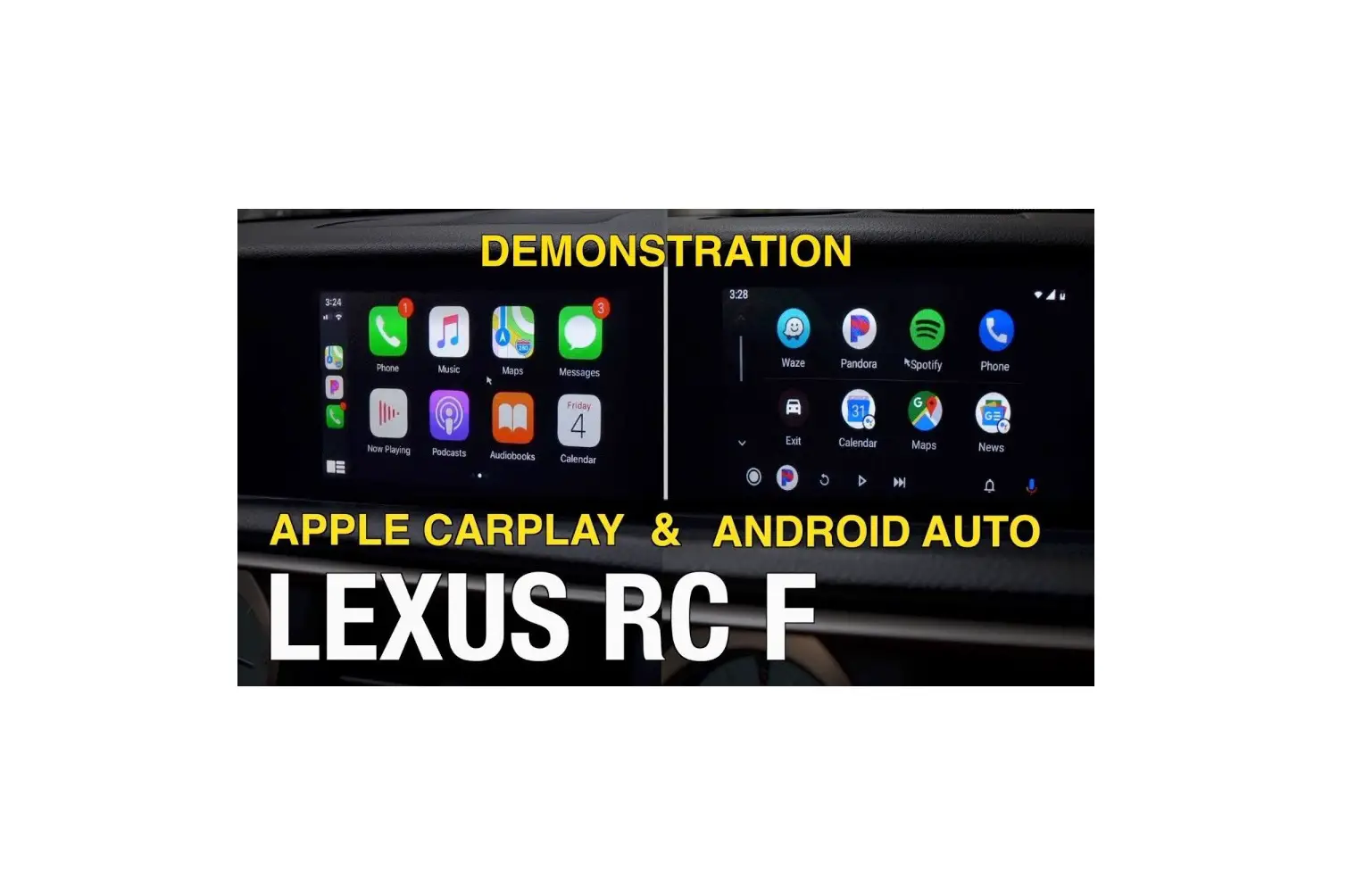 Motrade Lexus Rc300 2015-2017 Carplay Android Auto Interface Instruction Manual
