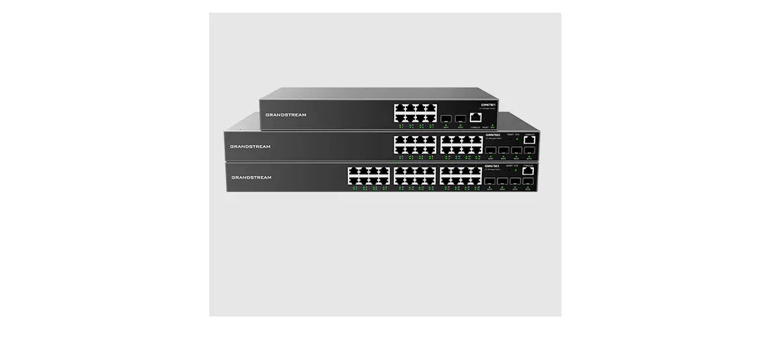 Grandstream Gwn7832 Layer 3 Aggregation Managed Switch Installation Guide