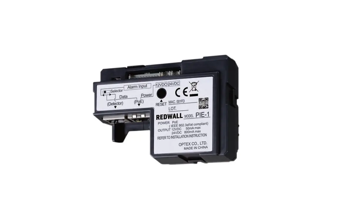 Optex Pie-1 Poe Ip Encoder Instruction Manual