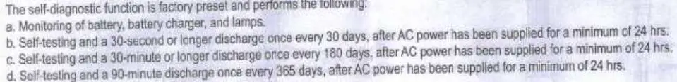 GlobaLux Lighting AEL Series Architectural LED AC Emergency Light Installation Guide - SELF-DIAGNOSTIC SERVICE