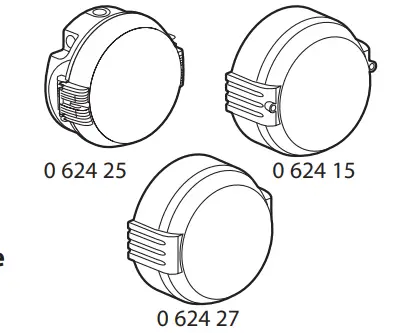 legrand 062415 IP55 IK08 Round Koro Bulkhead Light