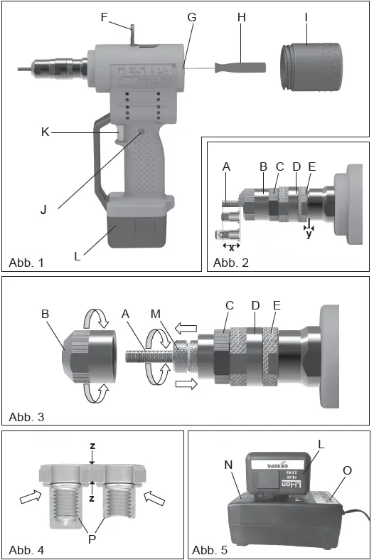 GESIPA-FireBird-PRO-CAS-Cordless-Rivnut-Tool-fig-1