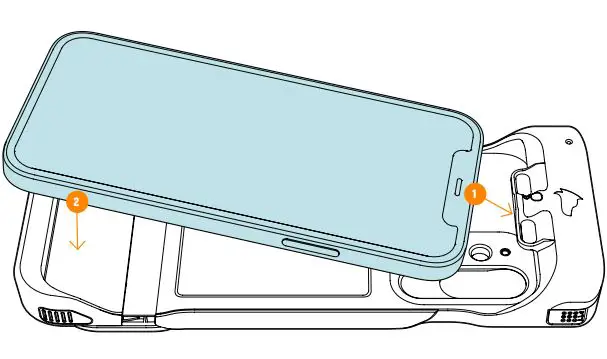 PRIVORO iPhone 12 Safe Case User Guide - Tuck your iPhone head-first