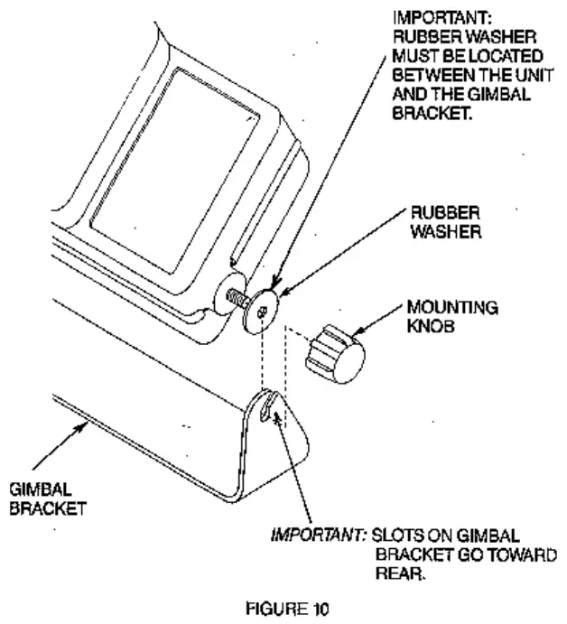 HUMMINBIRD Dimension 3 SONAR 600 - MOUNTING OPTIONS
