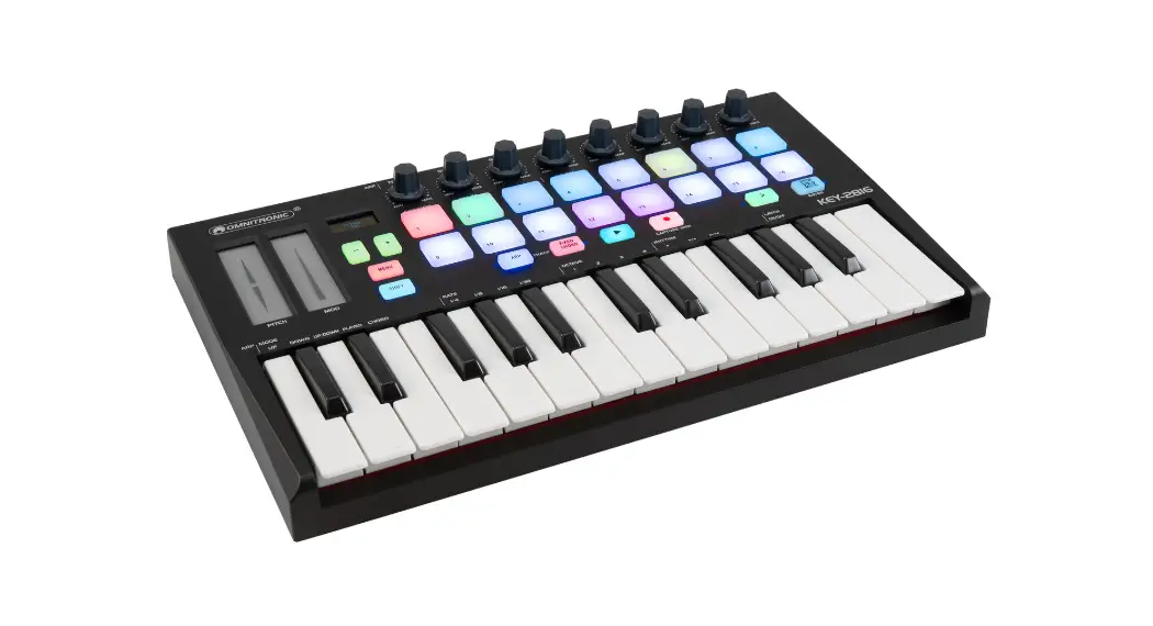 Omnitronic Key-2816 Midi Controller User Guide
