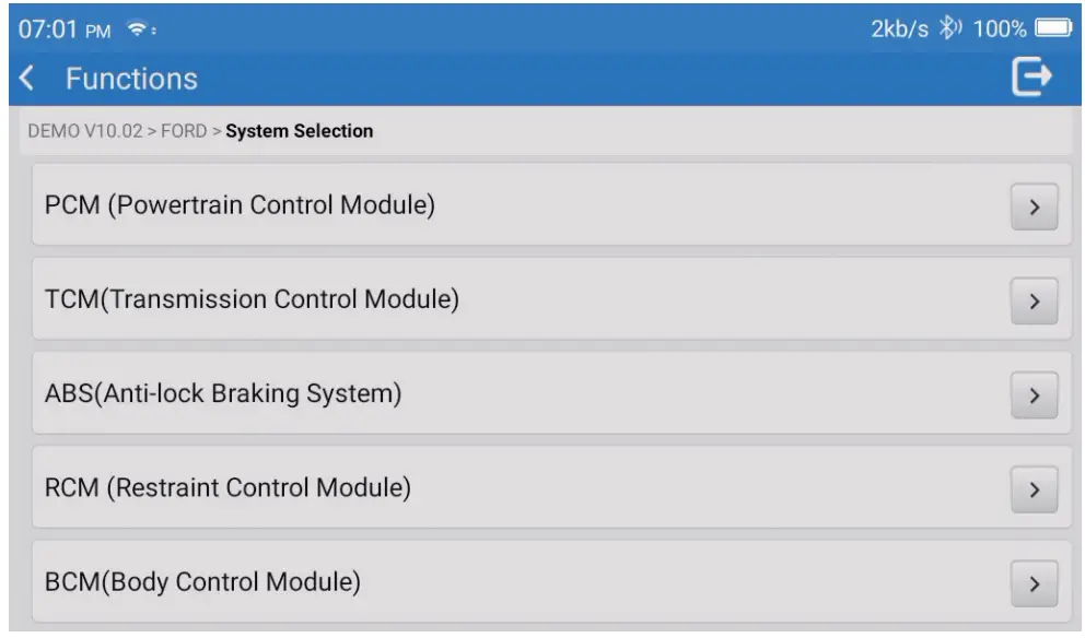 TOPDON ArtiDiag900 BT Smart Diagnostic Tool - Setting 12