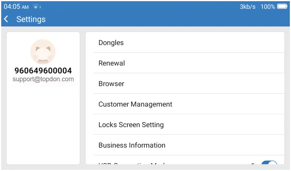 TOPDON ArtiDiag900 BT Smart Diagnostic Tool - Setting 24
