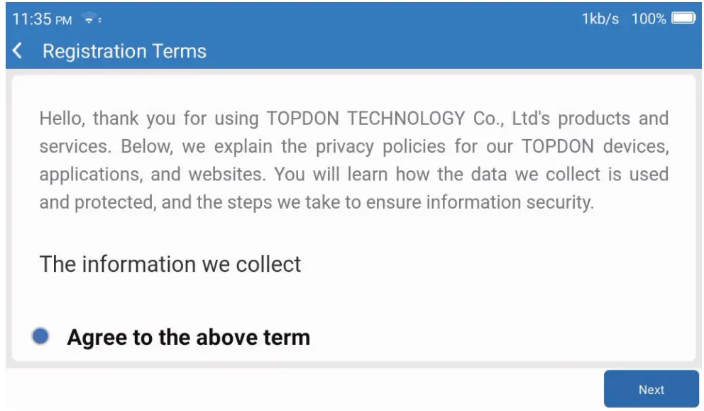 TOPDON ArtiDiag900 BT Smart Diagnostic Tool - Setting 4
