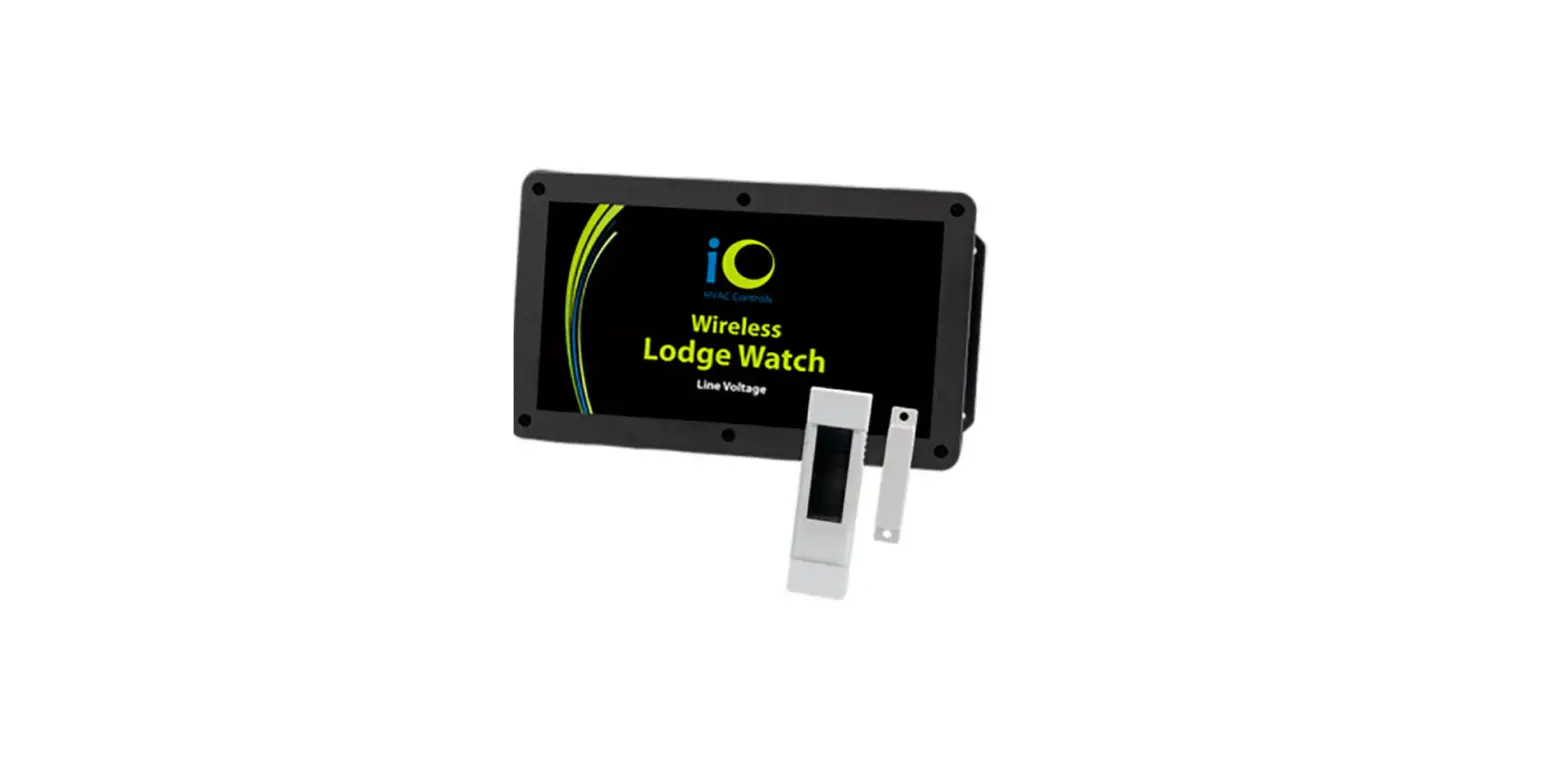 Io Hvac Controls Lw-lv Line Voltage Wireless Lodge Watch Receiver Module Instruction Manual