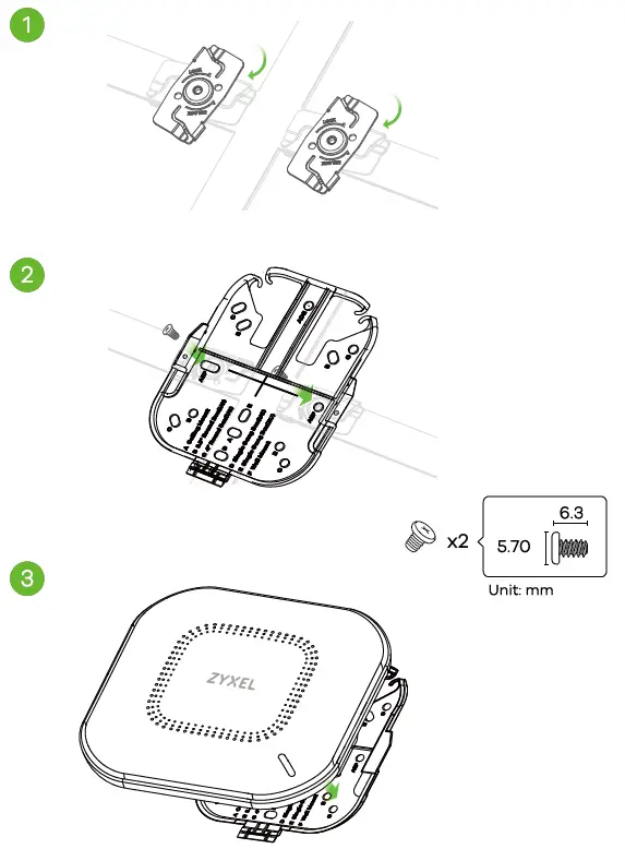 ZYXEL-NWA90AX-801-11ax-Dual-Radio-PoE-Access-Point-fig 13