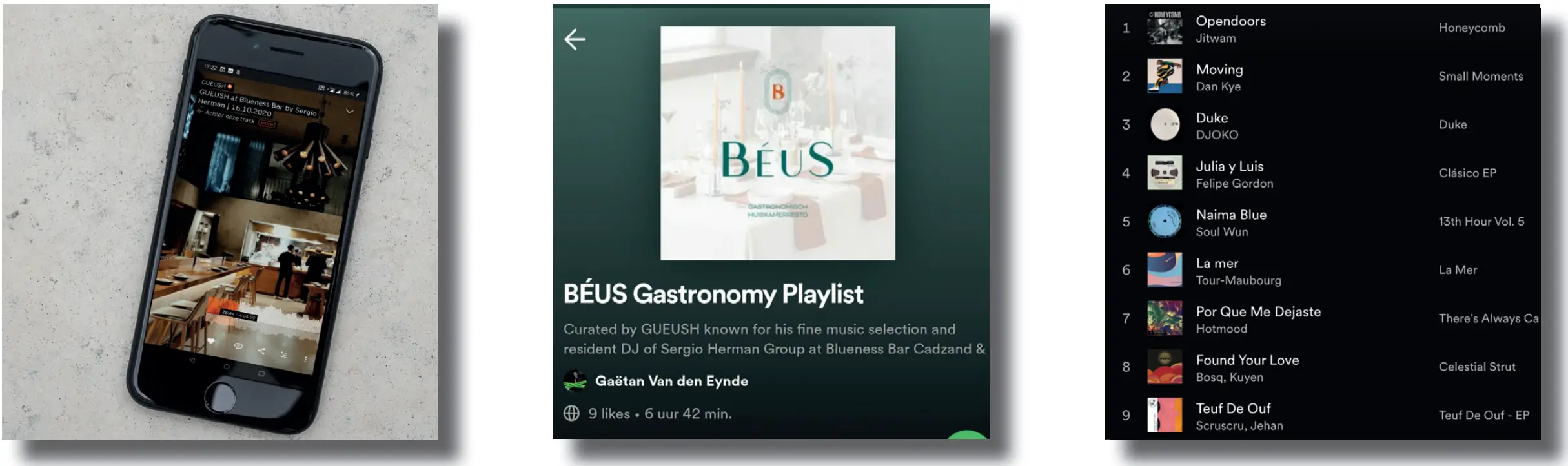 GUEUSH Personalized Playlist Personalized Music Compilations