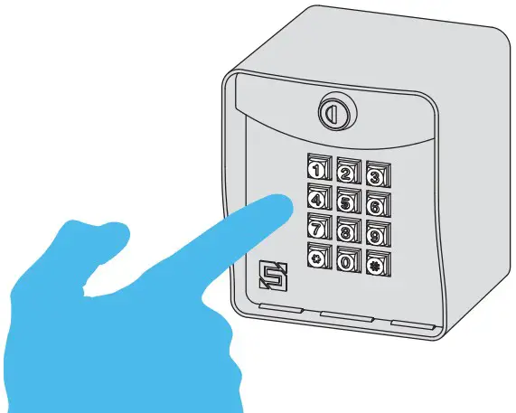 RIDGE 14 500 Keypad Unit and Transceiver - gate