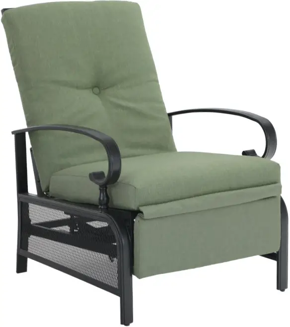 Metal Outdoor Recliner