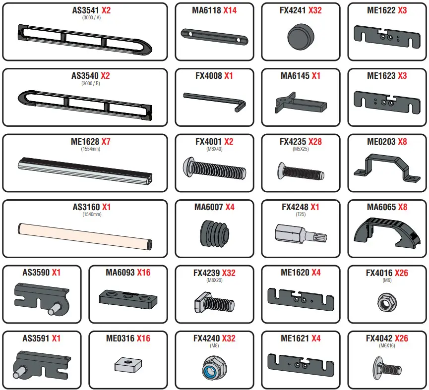 VAN GUARD VGUR 204 ULTI Rack+ Roof Rack - Fig 4