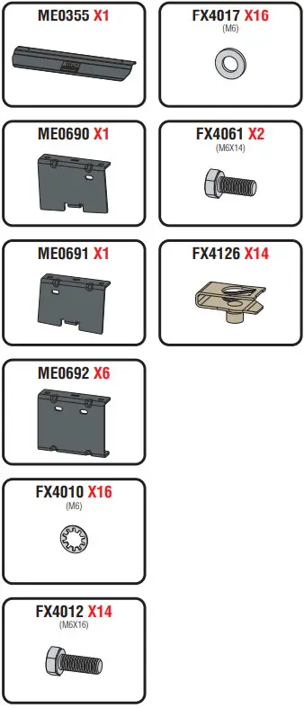 VAN GUARD VGUR 204 ULTI Rack+ Roof Rack - Fig 5