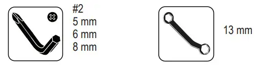 BOWFLEX M6 Max Trainer Machine - Tools