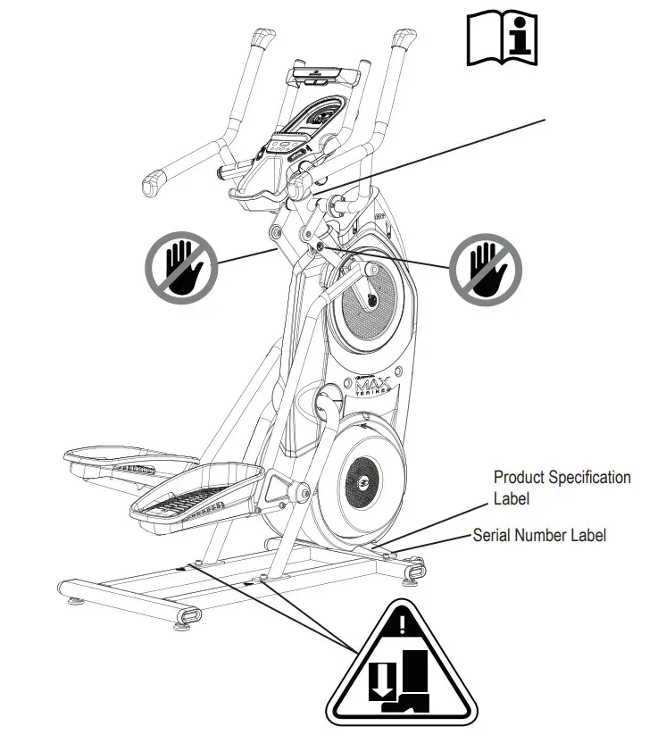 BOWFLEX M6 Max Trainer Machine - parts 1