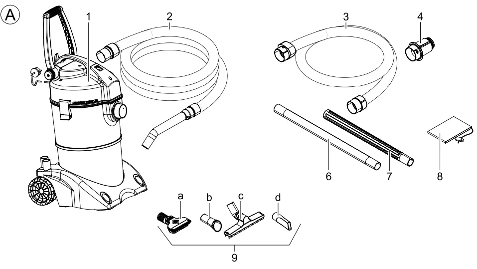 OASE-50409-Pondovac-4-Pond Vacuum-Cleaner-FIG-2