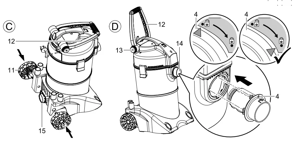OASE-50409-Pondovac-4-Pond Vacuum-Cleaner-FIG-4