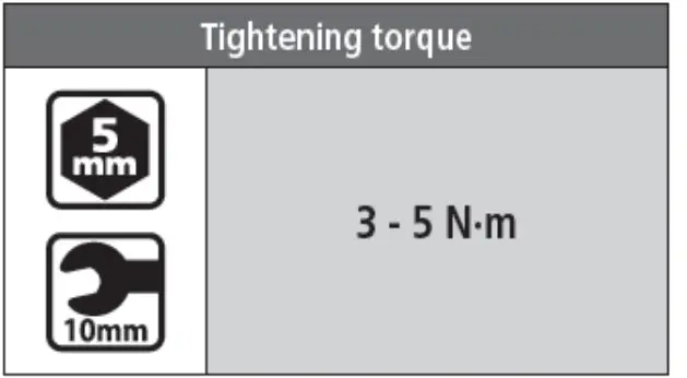 Tightening torque