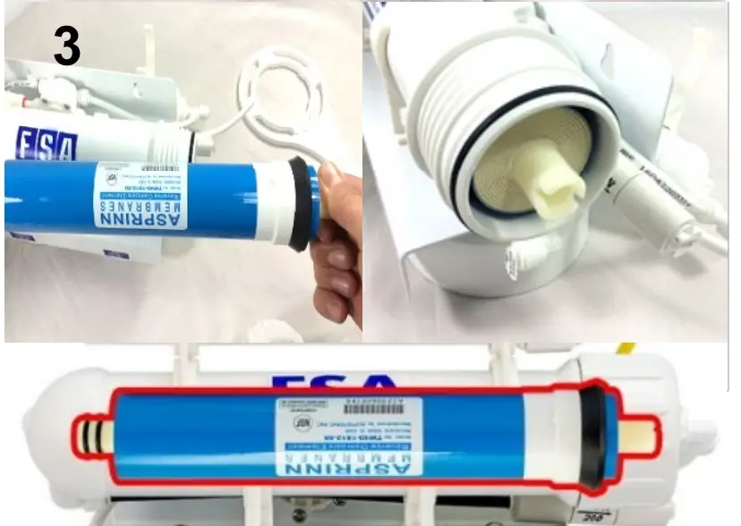 FSA GT1-26-5 5 Stage Alkaline Undersink RO Filterb - fig 13