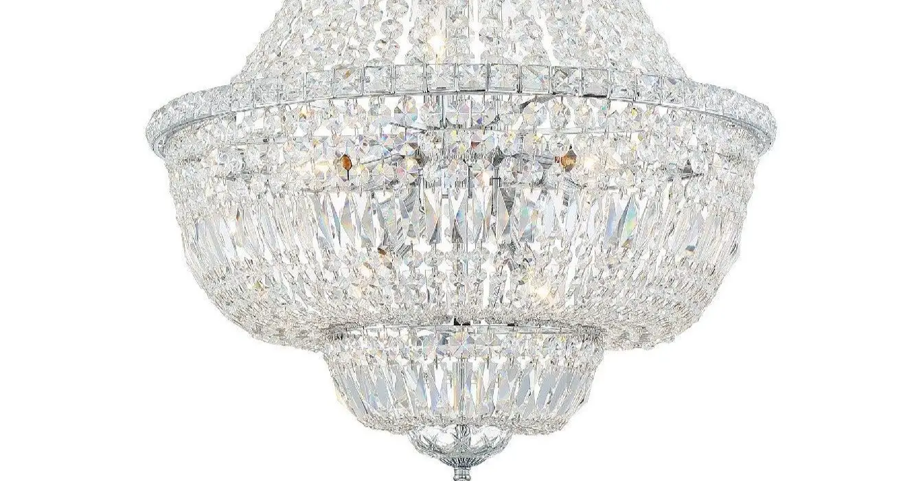 Crystorama Ros-a1006-ch-cl-mwp Roslyn Five Light Mini Chandelier Instruction Manual