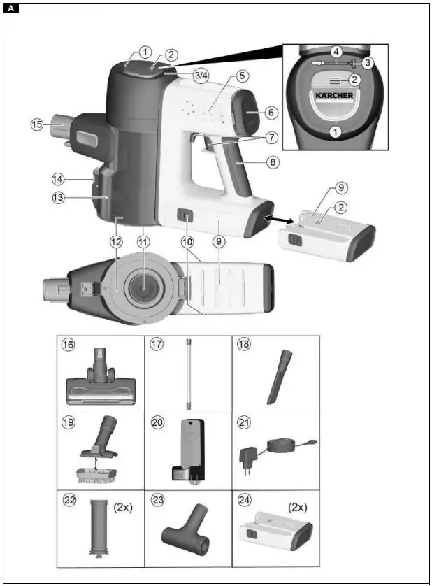 KARCHER-VC-6-Cordless-ourFamily-Battery-Power-Vacuum-Cleaner-fig-1