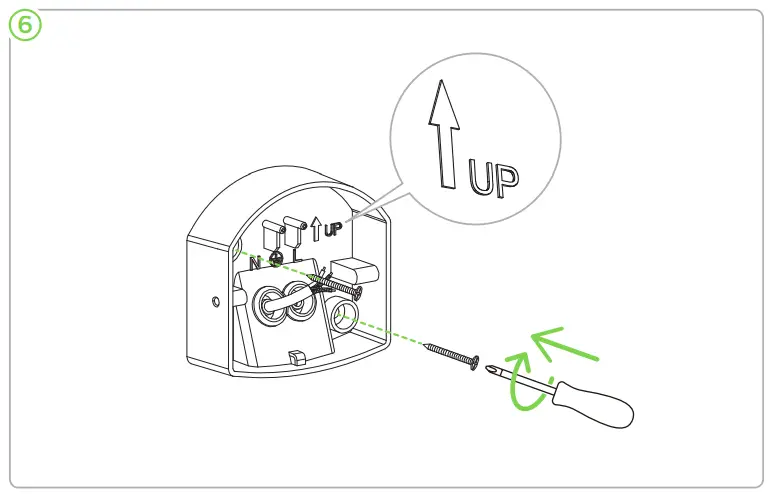LUTEC 5205702118 Wall Lamp - Installation 4