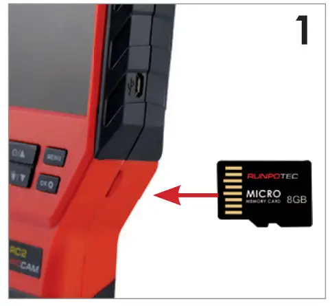 RUNPOTEC RC2 Inspection Camera - COMMISSIONING