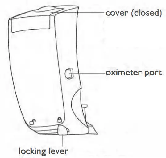 ResMed S8 RESLINK Automatic Cpap Device - Back view