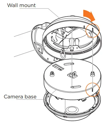 DIGITAL WATCHDOG DWC-PZWMW Wall Mount Bracket for Multi-Sensor Cameras - Fig 12