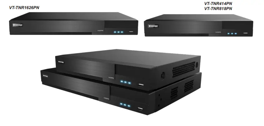 VITEK VTC-TNT4RMA4 Transcendent Series Motorized IP Turret Camera - Transcendent