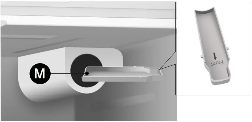 Changing the water filter 
