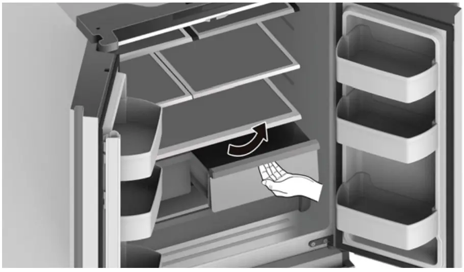 Vegetable and fruit crispers 