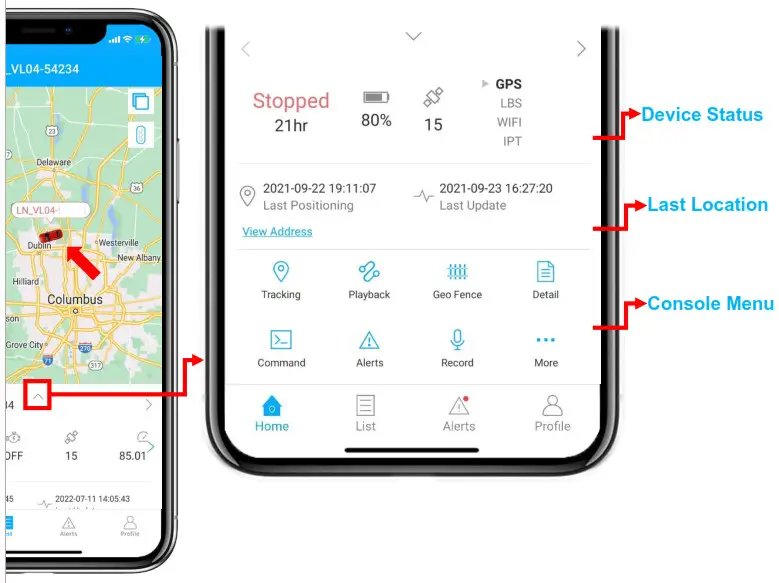 lncoon D51 GPS Tracker - Tapping12