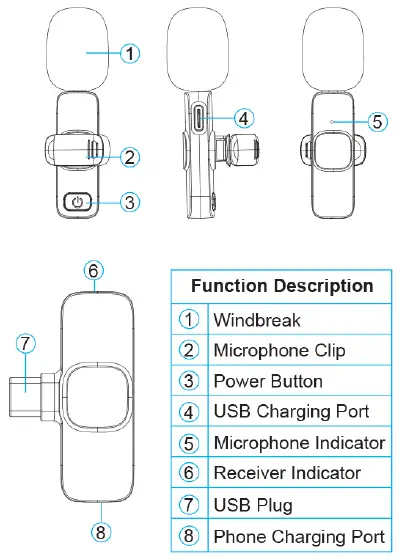 QenDec-B0BQFFQ6J2-Wireless-Lavalier-Microphone-fig-1
