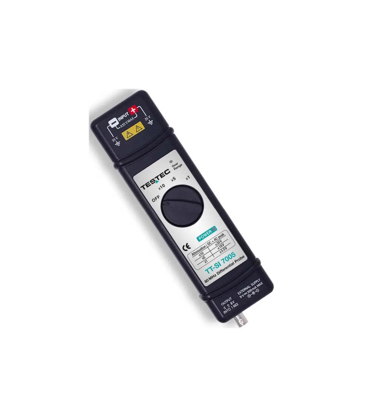 Testec Tt-si 7005 60mhz Active Differential Probe Instruction Manual Testec Tt-si 7005 60mhz Active Differential Probe Instruction Manual