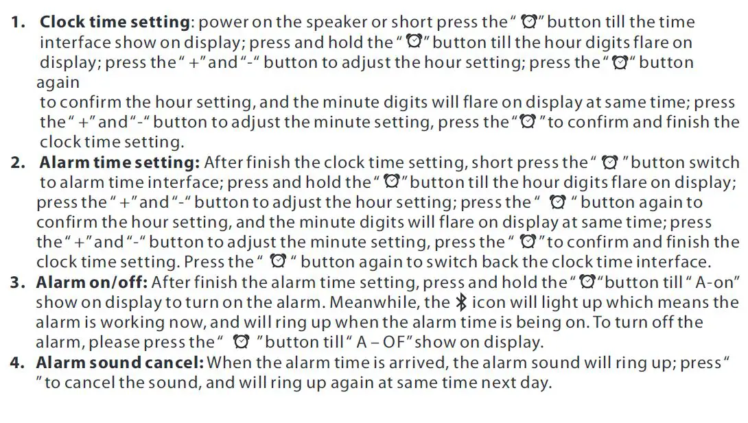 BLAUPUNKT-BT15-CLOCK-Portable-Bluetooth-Speaker-fig-8