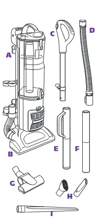Shark Navigator Professional NV80 Vacuum Cleaners Owner’s Guide-FIG-2