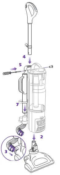 Shark Navigator Professional NV80 Vacuum Cleaners Owner’s Guide-FIG-3