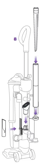 Shark Navigator Professional NV80 Vacuum Cleaners Owner’s Guide-FIG-4