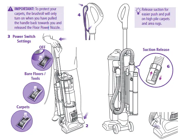 Shark Navigator Professional NV80 Vacuum Cleaners Owner’s Guide-FIG-7